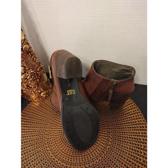 Caterpillar Leather Booties - Picture 5 of 6